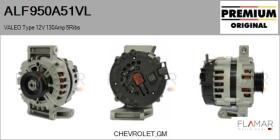 VALEO ALF950A51VL - Alternador