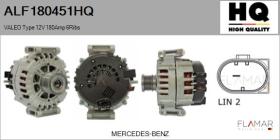 HQ ALF180451HQ - Alternador