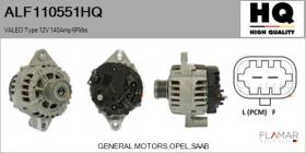 HQ ALF110551HQ - Alternador