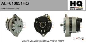 HQ ALF610651HQ - Alternador