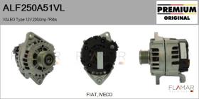 VALEO ALF250A51VL - Alternador