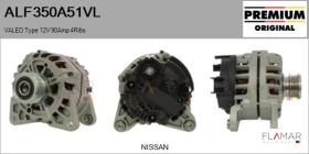 VALEO ALF350A51VL - Alternador