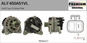 VALEO ALF450A51VL - Alternador