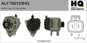 HQ ALF750123HQ - Alternador