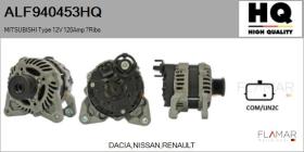 HQ ALF940453HQ - Alternador
