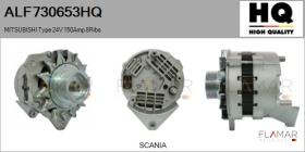 HQ ALF730653HQ - Alternador