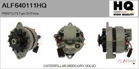 HQ ALF640111HQ - Alternador