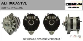 VALEO ALF060A51VL - Alternador
