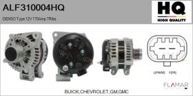 HQ ALF310004HQ - Alternador