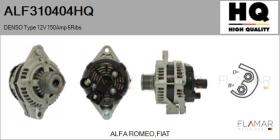 HQ ALF310404HQ - Alternador