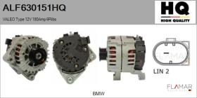 HQ ALF630151HQ - Alternador