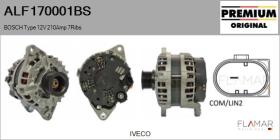 BOSCH ALF170001BS - Alternador