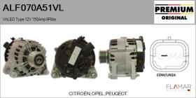VALEO ALF070A51VL - Alternador