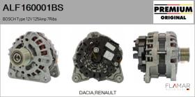 BOSCH ALF160001BS - Alternador