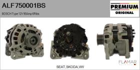 BOSCH ALF750001BS - Alternador