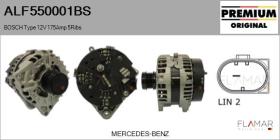 BOSCH ALF550001BS - Alternador