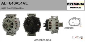 VALEO ALF640A51VL - Alternador