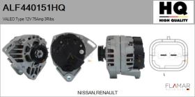 HQ ALF440151HQ - Alternador