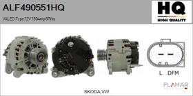 HQ ALF490551HQ - Alternador