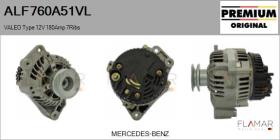 VALEO ALF760A51VL - Alternador