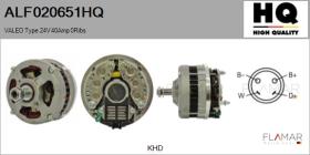 HQ ALF020651HQ - Alternador