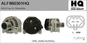 HQ ALF860301HQ - Alternador