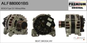 BOSCH ALF880001BS - Alternador