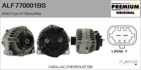 BOSCH ALF770001BS - Alternador