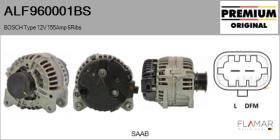 BOSCH ALF960001BS - Alternador