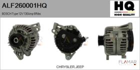 HQ ALF260001HQ - Alternador