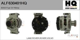 HQ ALF630401HQ - Alternador BOSCH Type 12V 150Amp