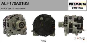 BOSCH ALF170A01BS - Alternador BOSCH Type 12V 150Amp PFR6