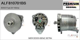 BOSCH ALF810701BS - Alternador BOSCH Type 24V 140Amp