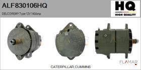HQ ALF830106HQ - Alternador DELCOREMY Type 12V 140Amp