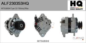 HQ ALF230353HQ - Alternador MITSUBISHI Type 12V 100Amp DP2
