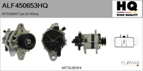 HQ ALF450653HQ - Alternador MITSUBISHI Type 24V 40Amp