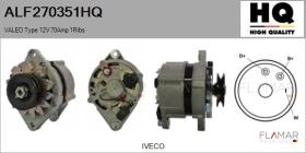 HQ ALF270351HQ - Alternador VALEO Type 12V 70Amp PV1