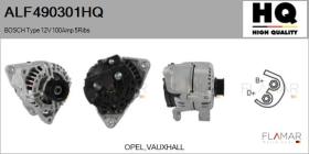 HQ ALF490301HQ - ALT NUEVO BOSCH Type 12V 100Amp PR5