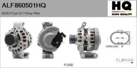 HQ ALF860501HQ - ALT NUEVO BOSCH Type 12V 110Amp PFR7