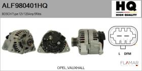 HQ ALF980401HQ - ALT NUEVO BOSCH Type 12V 120Amp PFR5