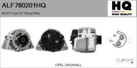 HQ ALF780201HQ - ALT NUEVO BOSCH Type 12V 120Amp PR5