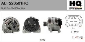 HQ ALF220501HQ - ALT NUEVO BOSCH Type 12V 120Amp PR5
