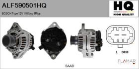 HQ ALF590501HQ - ALT NUEVO BOSCH Type 12V 140Amp 6Ribs