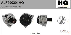 HQ ALF590301HQ - ALT NUEVO BOSCH Type 12V 140Amp PFR6