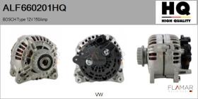 HQ ALF660201HQ - ALT NUEVO BOSCH Type 12V 150Amp