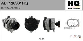 HQ ALF120301HQ - ALT NUEVO BOSCH Type 12V 150Amp