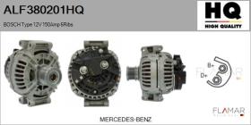 HQ ALF380201HQ - ALT NUEVO BOSCH Type 12V 150Amp PFR6