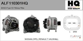 HQ ALF110301HQ - ALT NUEVO BOSCH Type 12V 150Amp PR7