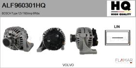 HQ ALF960301HQ - ALT NUEVO BOSCH Type 12V 160Amp PFR6