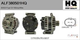 HQ ALF380501HQ - ALT NUEVO BOSCH Type 12V 180Amp PFR6